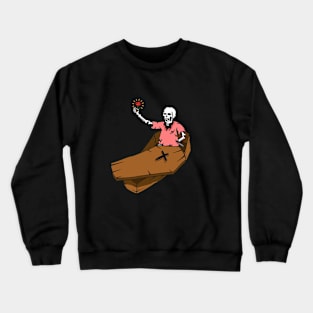 Skull true love until die Crewneck Sweatshirt